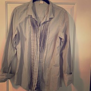 J. Crew Tuxedo button down shirt